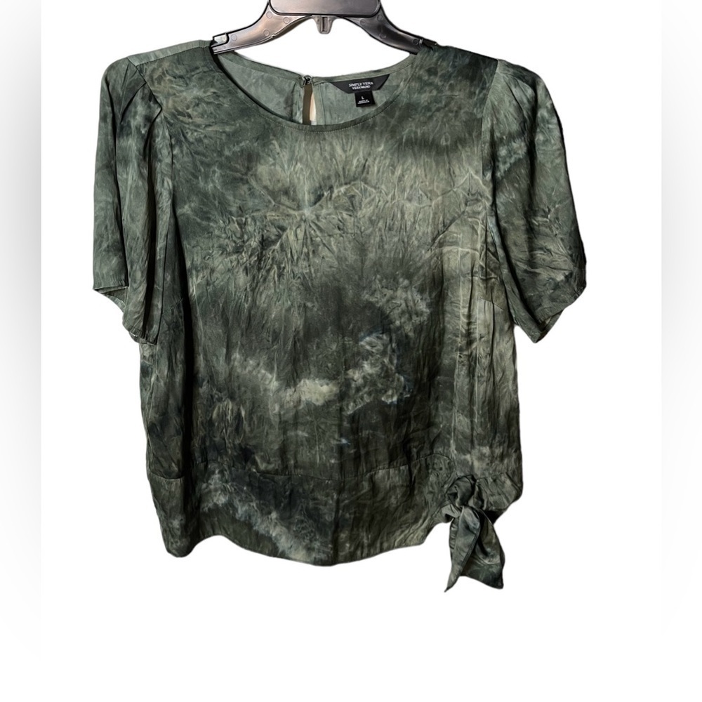 Simply Vera Vera Wang Tie Dye Blouse